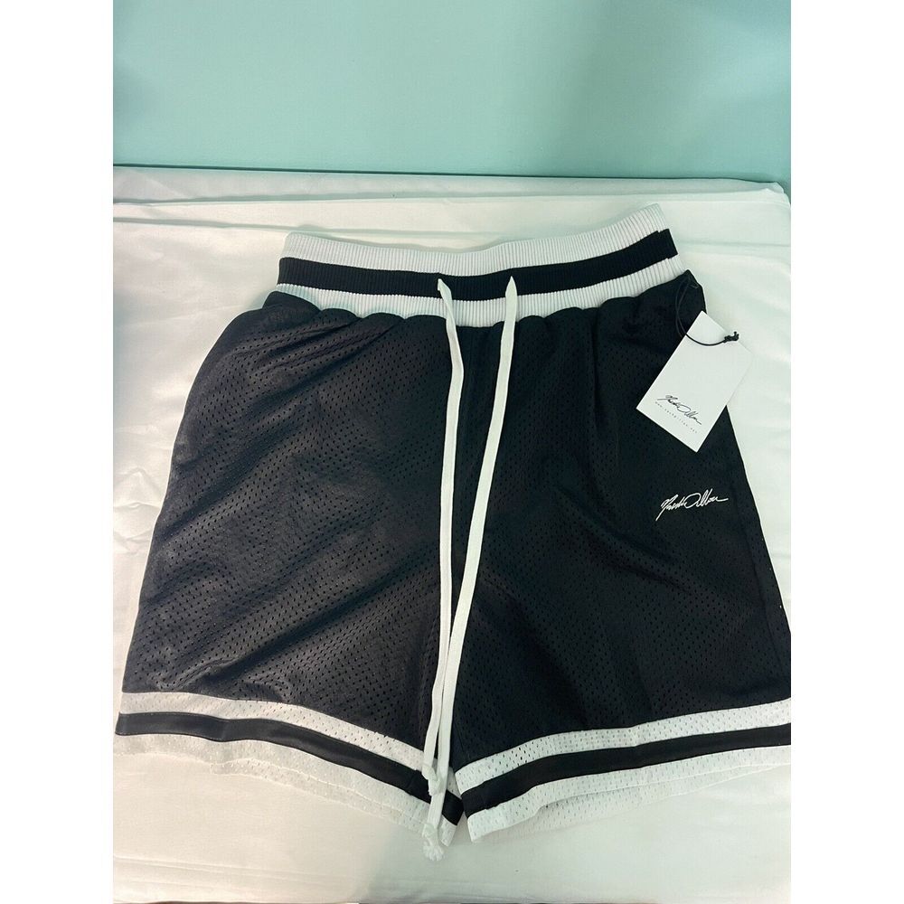 Zach Dillon Signature Basketball‎ Shorts Black/ White Sz S